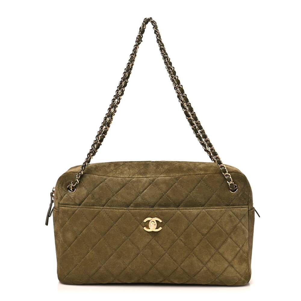 Chanel Suede Calfskin Quilted #295107C85B